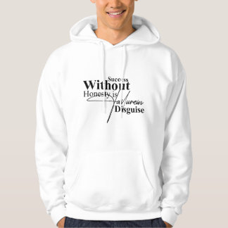 Veste À Capuche Sweatshirt à typographie d'intégrité inspirante