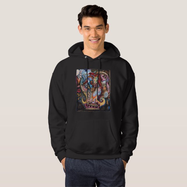 Veste À Capuche Sweatshirt Alchemical Pursuit (Devant entier)