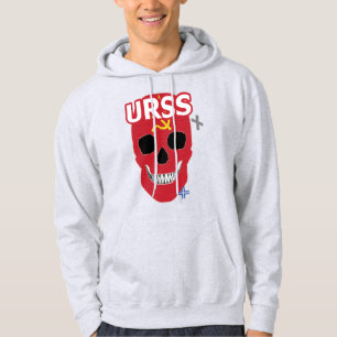 Veste À Capuche Sweatshirt B2 à capuchon URSS HANDSKULL