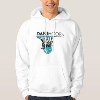 Veste À Capuche Sweatshirt - Blanc - Dani Hoops Basketball