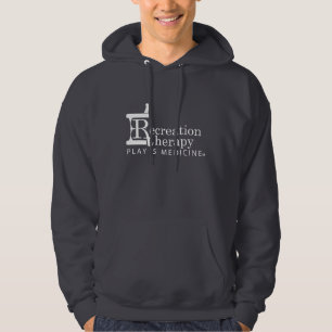 Veste À Capuche Sweatshirt blanc de Hoodied de thérapie de