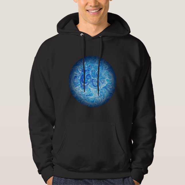Veste À Capuche Sweatshirt Calme Tidal Aesthetic (Devant)