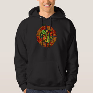 Veste À Capuche Sweatshirt celtique de feuille d'automne