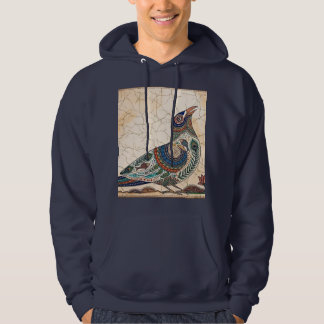 Veste À Capuche Sweatshirt Coloré Tribal Folk Bird - Art Indien Go