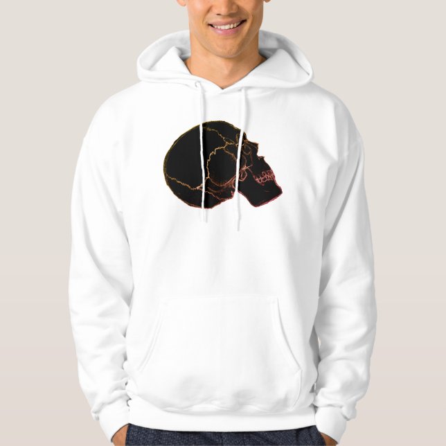 Veste À Capuche Sweatshirt crâne (Devant)