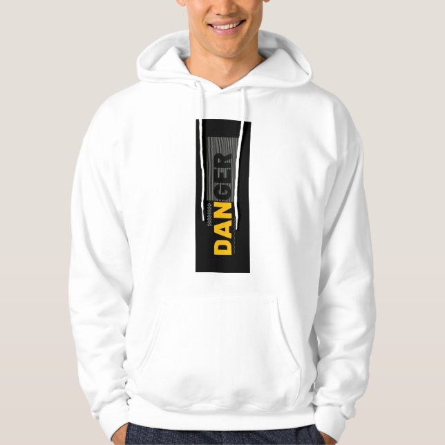 Veste À Capuche Sweatshirt DANGER (Devant)