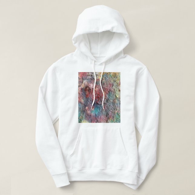 Veste À Capuche Sweatshirt d'art abstrait (Design devant)