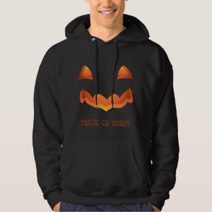 Veste À Capuche Sweatshirt de Jack-o'-lantern de citrouille de