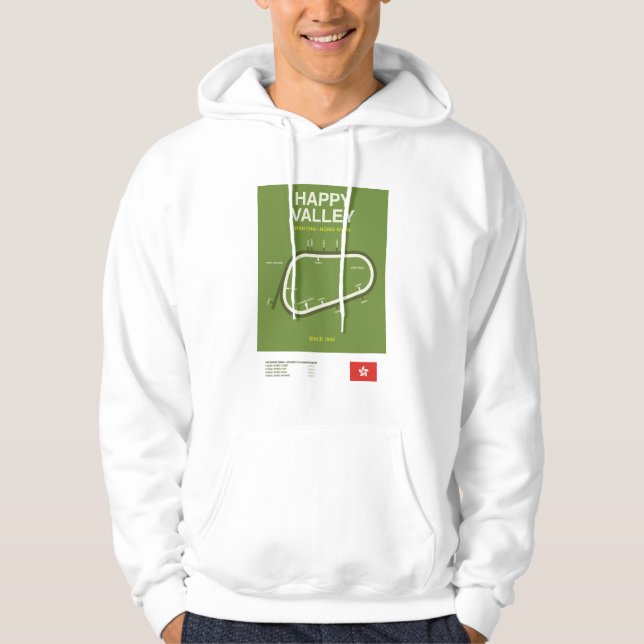 Veste À Capuche Sweatshirt de la piste de course de chevaux Minima (Devant)