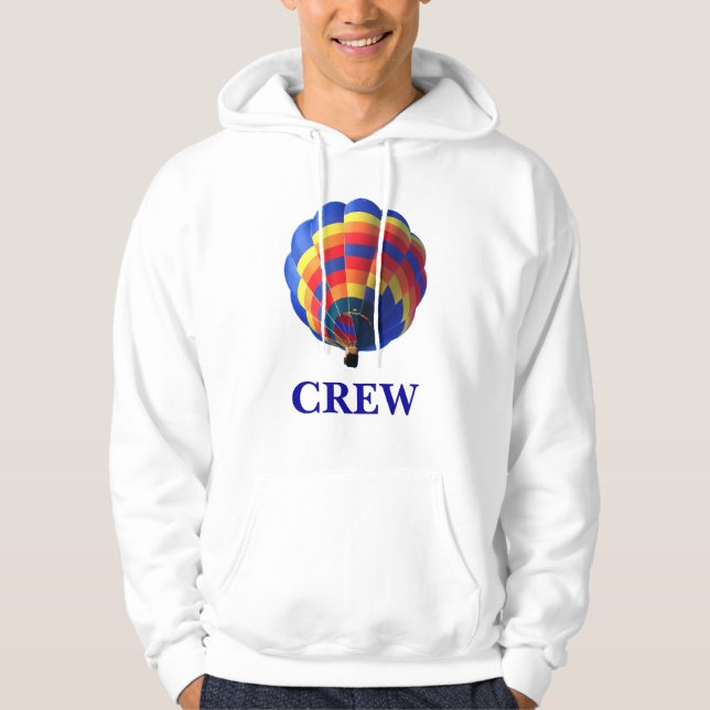 Veste À Capuche Sweatshirt de l'équipage du ballon à air chaud (Devant)