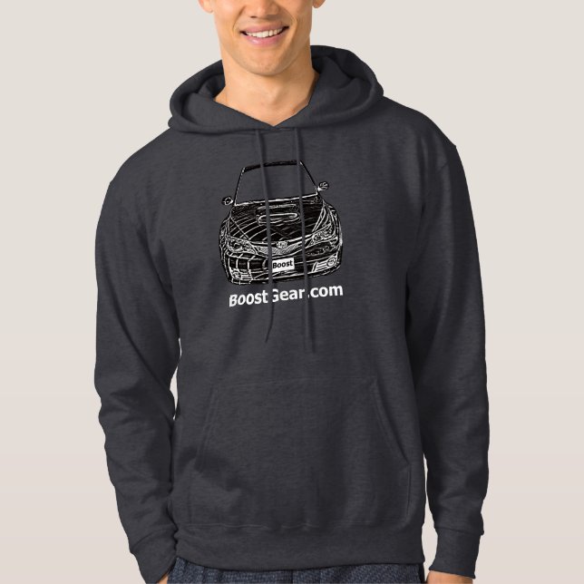 Veste À Capuche Sweatshirt de STi de Subaru WRX (Devant)