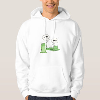 Veste À Capuche Sweatshirt drôle de dessin animé vert mignon pour