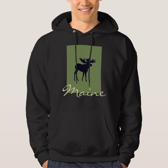 Veste À Capuche Sweatshirt du Maine (Devant)