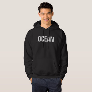 Veste À Capuche Sweatshirt du "océan" des hommes