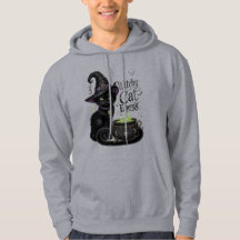 Sweatshirt Énergie de Chat Sorcière Unisexe Hallow