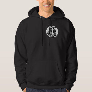 Veste À Capuche Sweatshirt foncé avec le logo de camp