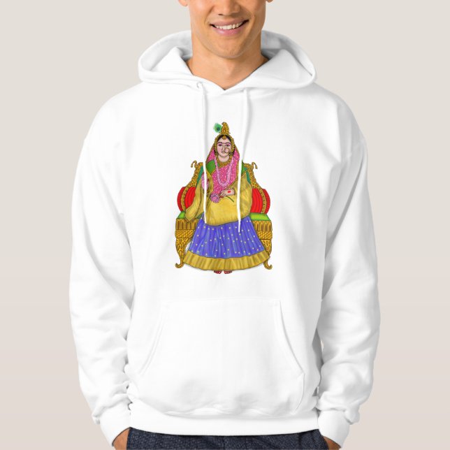 Veste À Capuche Sweatshirt Goddess Radha (Devant)