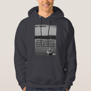 Veste À Capuche Sweatshirt gris-foncé de Carter de camp - unisexe