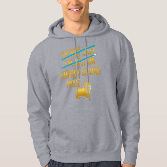 Veste À Capuche Sweatshirt gris inspiré de l'art avec design vibra (Devant)
