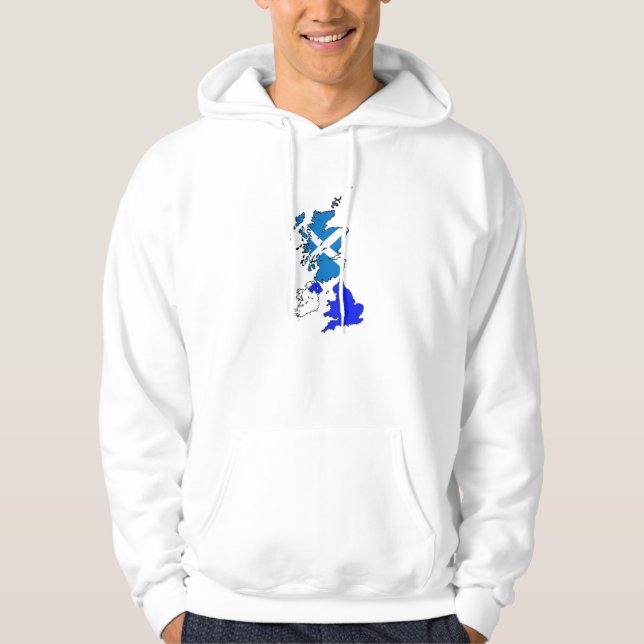 Veste À Capuche Sweatshirt indépendant de l'Ecosse (Devant)