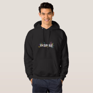 Veste À Capuche Sweatshirt Inspire Colorful Floral