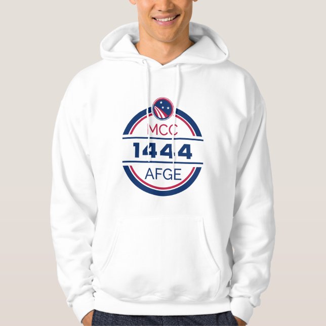 Veste À Capuche SWEATSHIRT local 1444 AFGE (Devant)