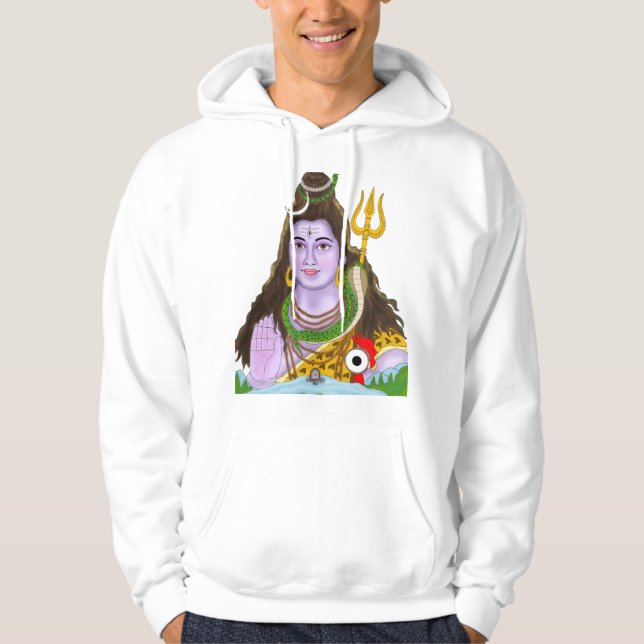Veste À Capuche Sweatshirt Lord Shiva (Devant)