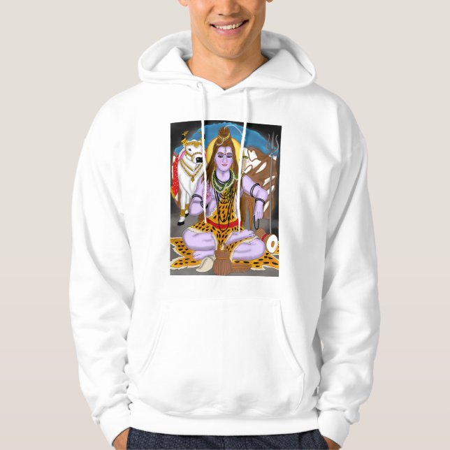 Veste À Capuche Sweatshirt Lord Shiva (Devant)