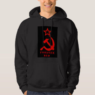 Veste À Capuche Sweatshirt marteau et faucille