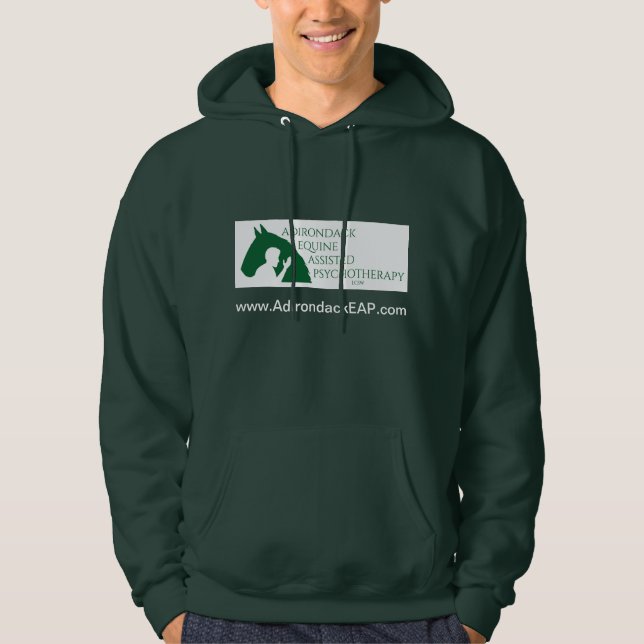 Veste À Capuche sweatshirt masculin avec le logo Adirondack EAP (Devant)