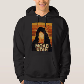 Veste À Capuche Sweatshirt Moab Desert Sunset