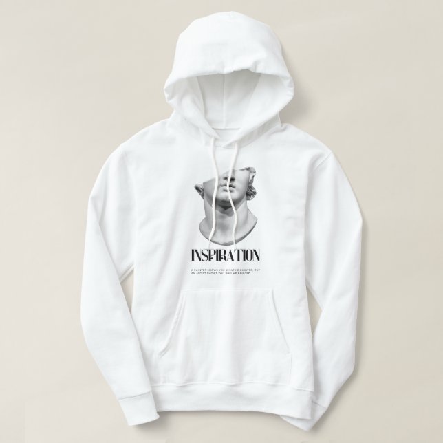 Veste À Capuche Sweatshirt Moderne Vintage (Design devant)