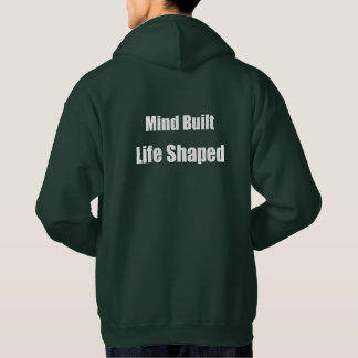 Veste À Capuche Sweatshirt Motivant pour Hommes Mentalité Construi