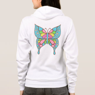 Veste À Capuche Sweatshirt Papillon