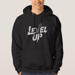 Veste À Capuche Sweatshirt pour hommes « Level Up »