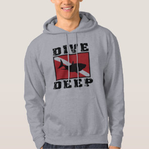 Veste À Capuche Sweatshirt profond de drapeau de SCAPHANDRE de