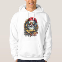 Sweatshirt Santa est mon meilleur ami – Joli desig
