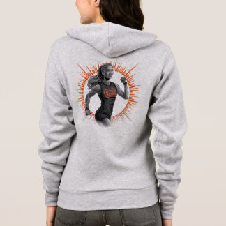 Veste À Capuche Sweatshirt zippé pour femmes – Course motivante