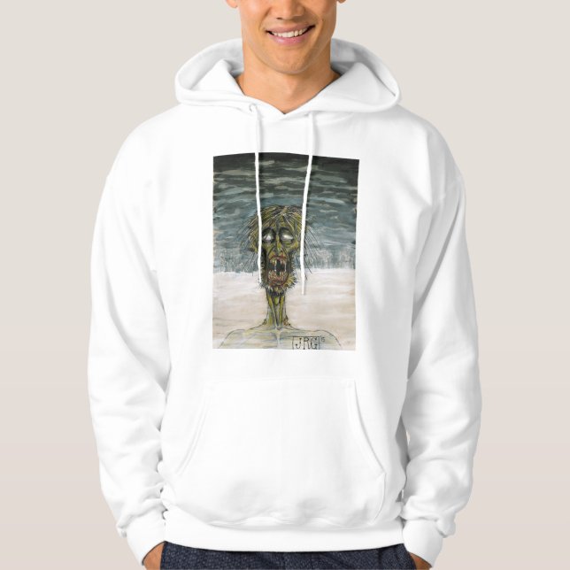 Veste À Capuche Sweatshirt Zombie (Devant)