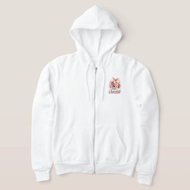 Veste À Capuche Sweet à capuche – Team Chocolat (Poser)