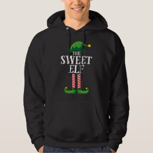 Veste À Capuche Sweet Elf Matching Famille Groupe Noël