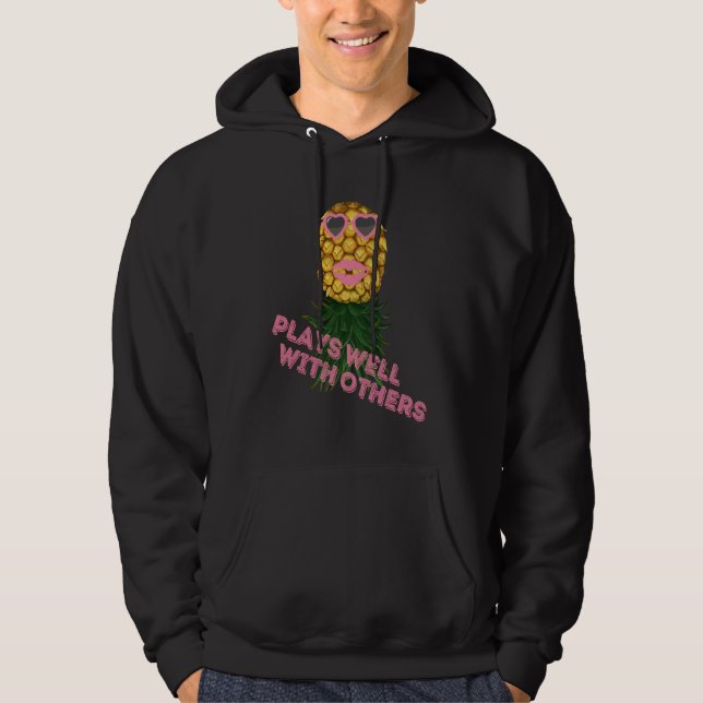 Veste À Capuche Swingings joue bien avec d'autres, Upside down pin (Devant)