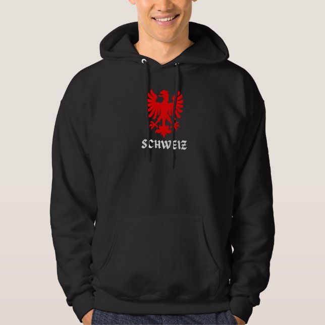 Veste À Capuche Swiss Eagle Swiss Flag Pride (Devant)