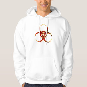 Veste À Capuche Symbole d'avertissement de Biohazard