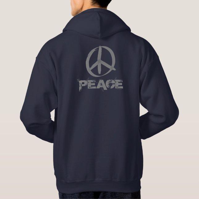 Veste À Capuche Symbole de la paix (Dos)