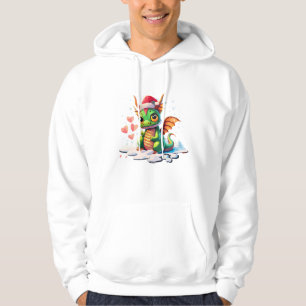 Veste À Capuche Symbole dragon de bois vert 2024 chinois