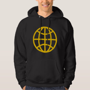 Veste À Capuche Symbole du monde - Ambre