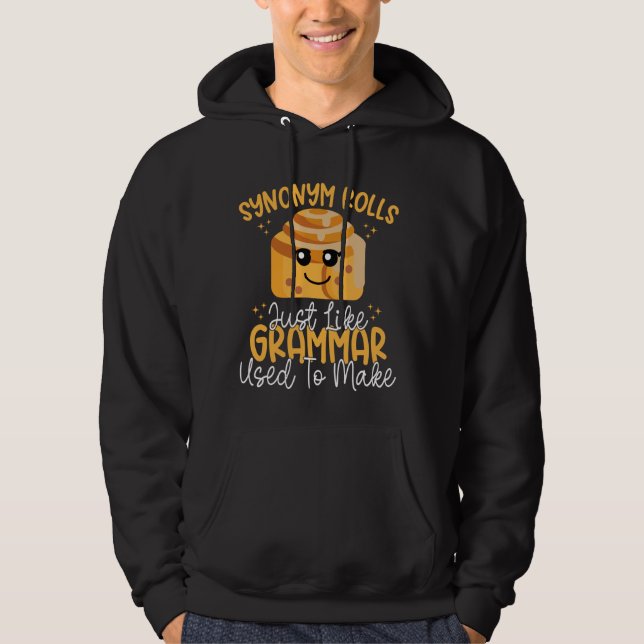 Veste À Capuche Synonym roule comme la grammaire utilisée pour fai (Devant)