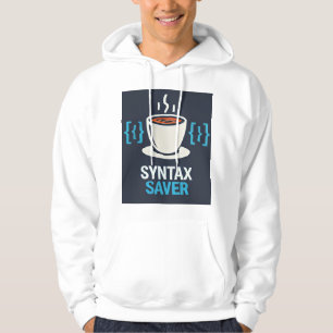 Veste À Capuche Syntax Saver Café & Code - Sweatshirt à capuche pr
