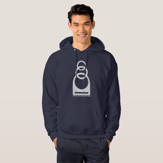 Veste À Capuche Système de déverrouillage à 3 anneaux désorganisé (Devant entier)